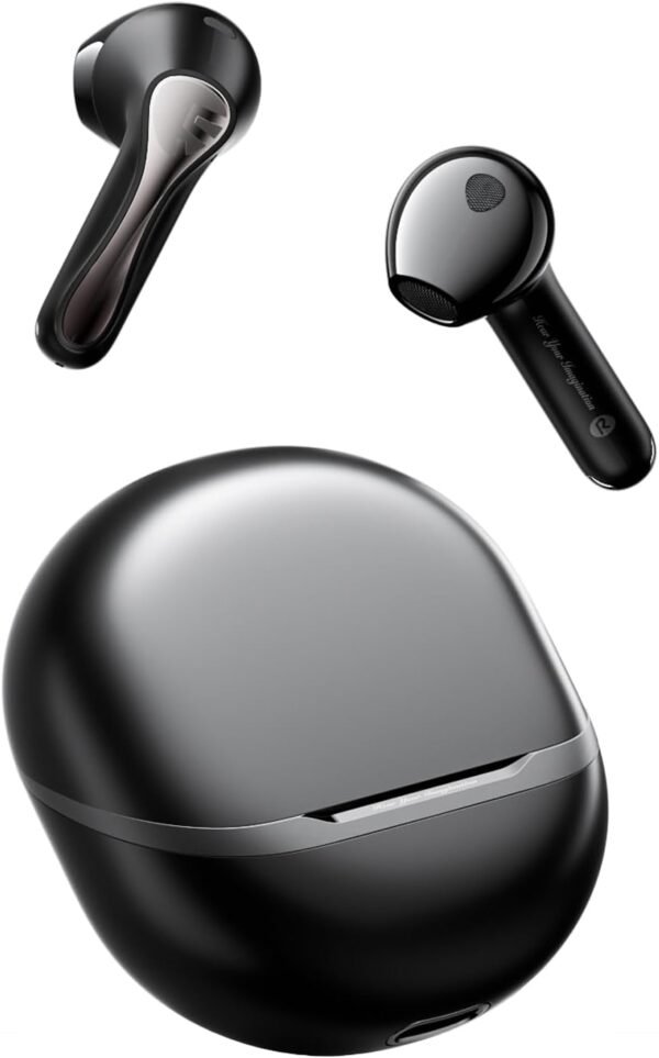 SoundPEATS Air5 Bluetooth 5.4 Wireless Earbuds, Semi in-Ear Headphons, Hi-Res APTX Lossless Sound Qualcomm Snapdragon QCC3091 Chip, 13mm Driver, 30Hrs Playtime, IPX5 Waterproof, Multipoint Pairing - Image 2