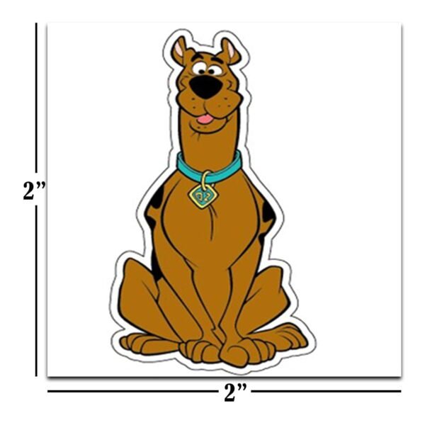 Scooby Doo Tattoos Party Favors Bundle ~ 72 Perforated Individual 2" x 2" Scooby Doo Temporary Tattoos for Kids Boys Girls (Scooby Doo Party Supplies) - Image 3