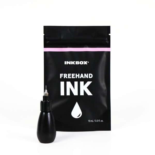 Inkbox Freehand Ink- Temporary Tattoo Drawing Kit | Stainless Steel Tip, Long Lasting, For All Skin Tones, Water-Resistant, Cruelty-Free & Vegan, 0.5 Fl Oz (Pack of 1) - Image 5