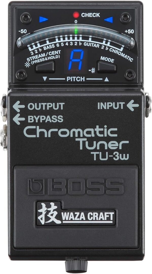 Boss TU-3W Waza Craft Chromatic Tuner with Bypass - Image 2